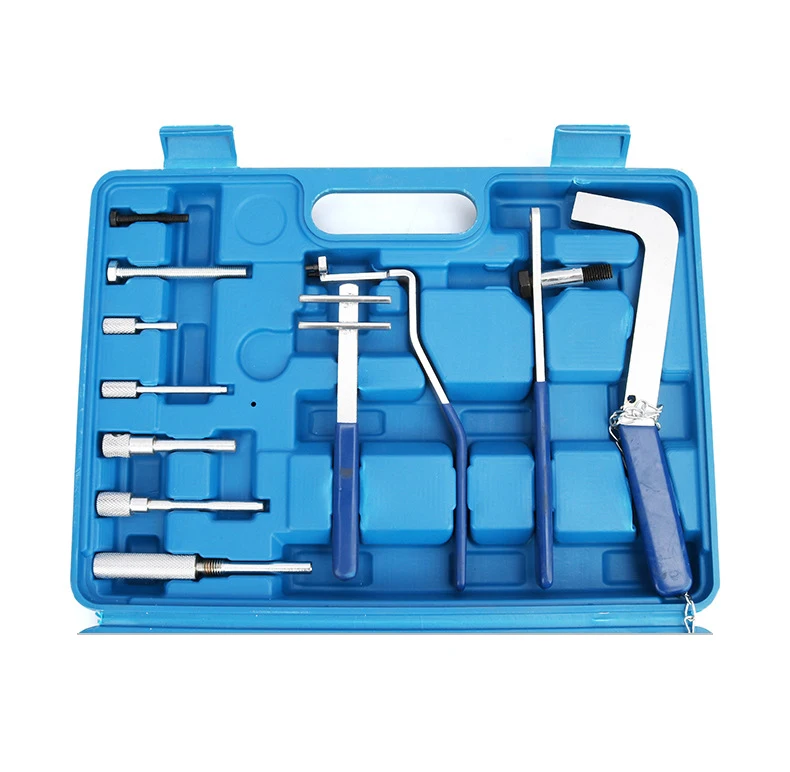 Narzędzie do ustawiania faz rozrządu silnika pasujące do pojazdów Renault, narzędzie do blokowania faz rozrządu.