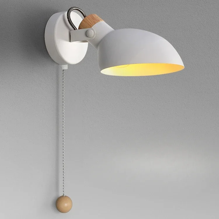 

Led Wall Lamps Nordic Living Room Bedroom Reading Bedlight with Switch