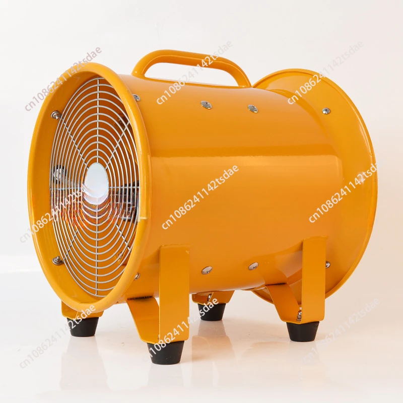 Explosion-Proof Pneumatic Blower BSTQ-500mm Portable Mobile Pneumatic Exhaust Fan 12 Inch