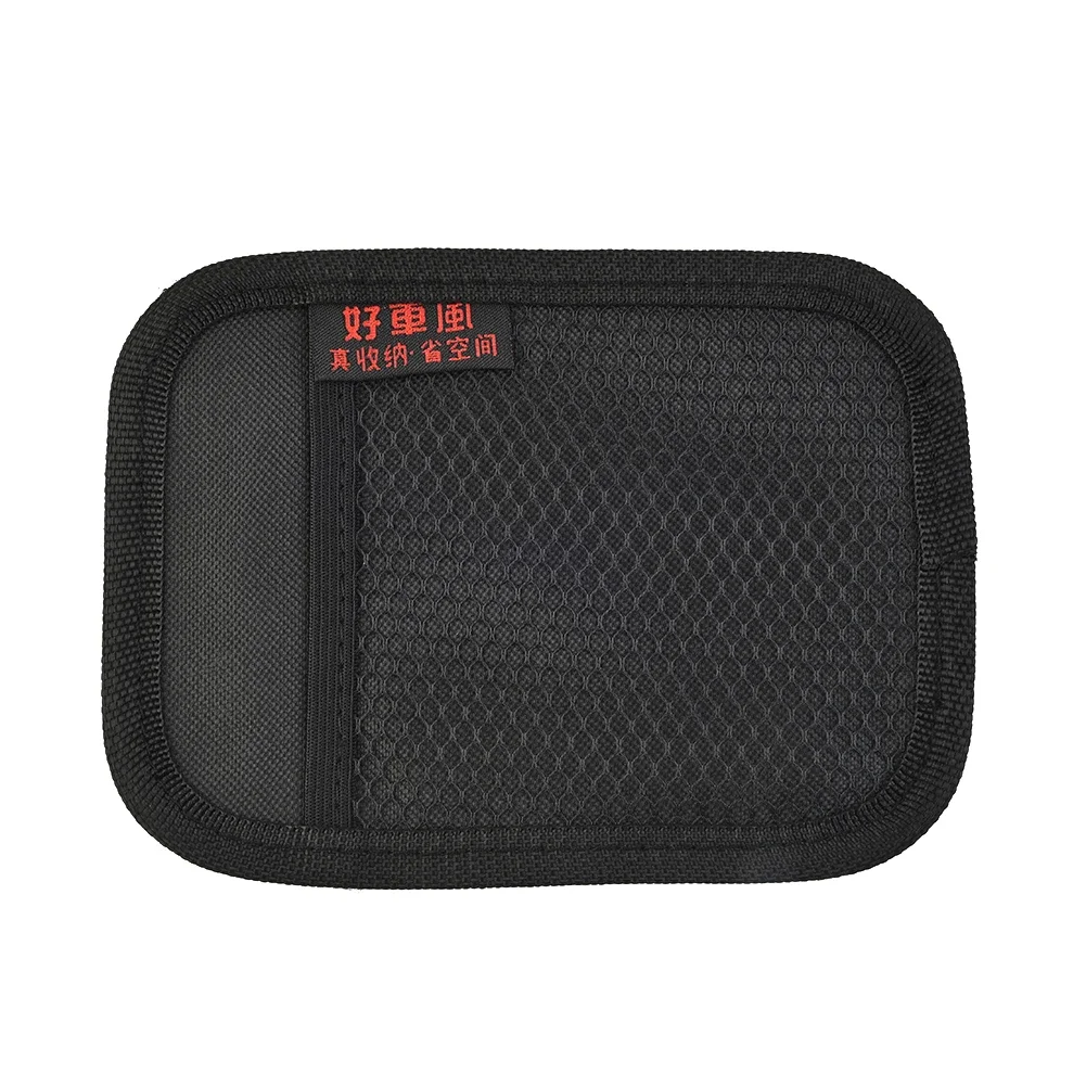 Storage Bag Vehicle Stick-up Net Phone Holder Organizer Pouch Non-woven Fabric Car Accessories Sale Neat Clean