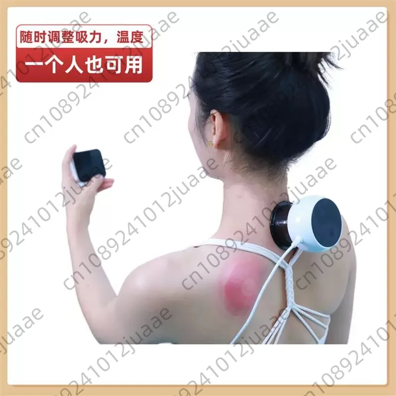 Electric Cupping Smart Vacuum Cupping Visual Remote Control Cups Back Massage Body Cup Detox Anti Cellulite Cans Relieve Pain