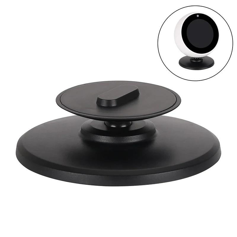 For Amazon Echo Spot Speakers 360 Rotation Wall Bracket Stand Metal Base Adjustable Aluminium Alloy Polished Holder Stand