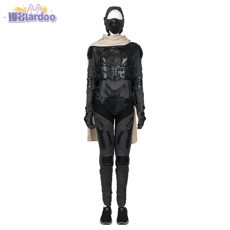 Chani Cosplay Fantasia Fato de capa feminina, Duna do filme, 2 personagens, roupas femininas, macacão, conjunto luvas, trajes de festa de Halloween, 2020