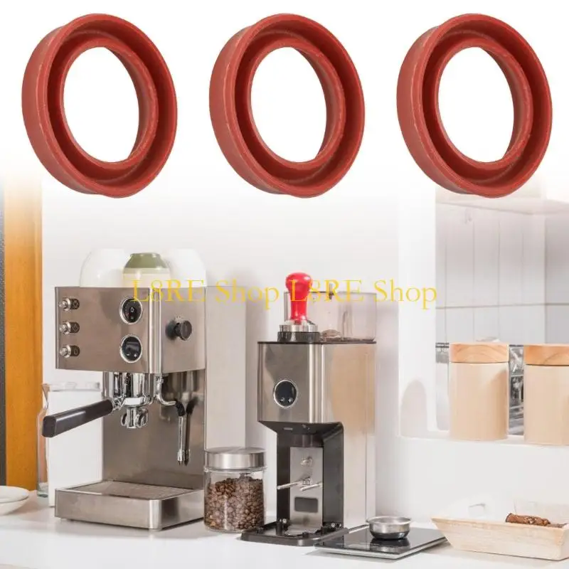 L8RE 10pcs Coffee Maker Creating Contring Silicone Completmation Seal для эспрессо -машины