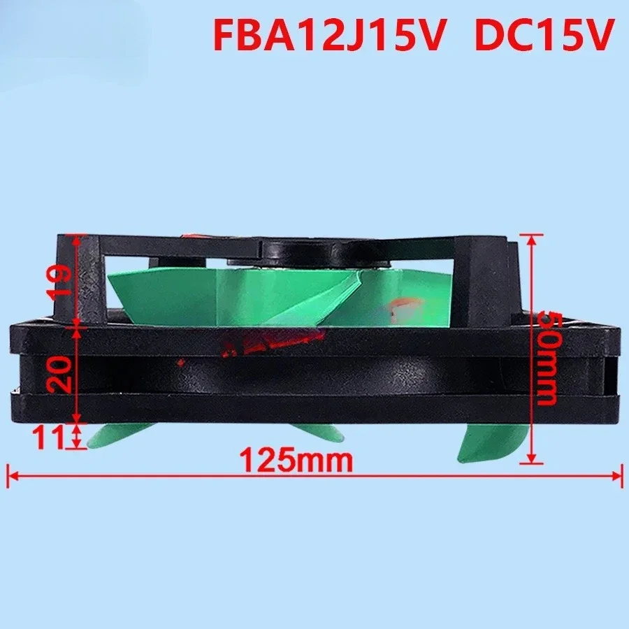 1Pc Freezer cooling fan for Sharp refrigerator freezer Fan Motor FBA12J15V DC15V 0.28A