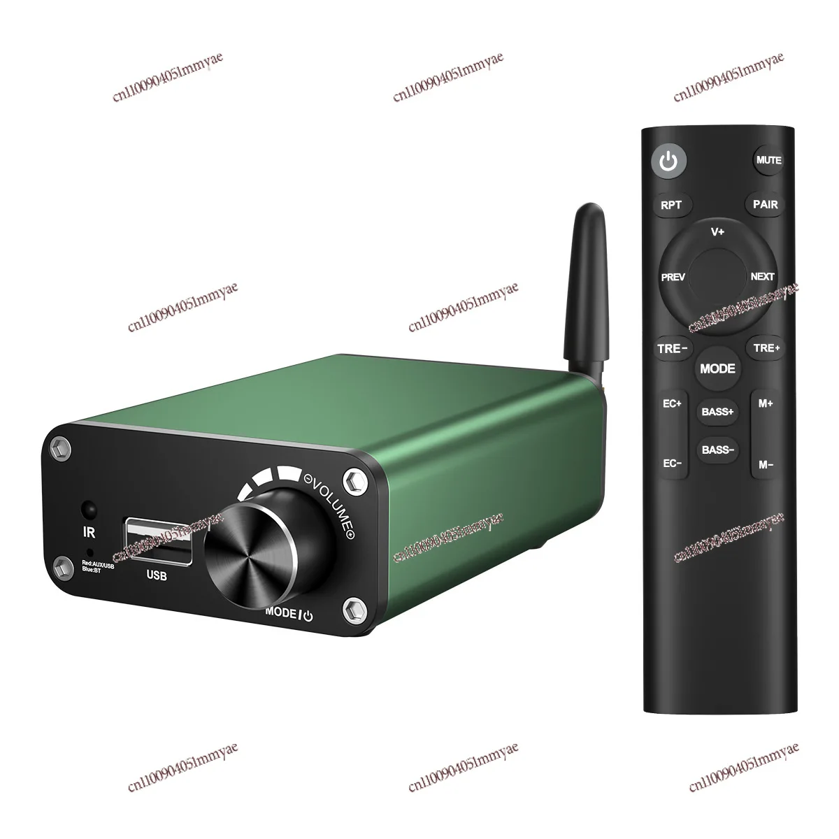 

200W Home Desktop High-power Power Amplifier, Mini Bluetooth Power Amplifier 2.0 Channel Digital Power Amplifier