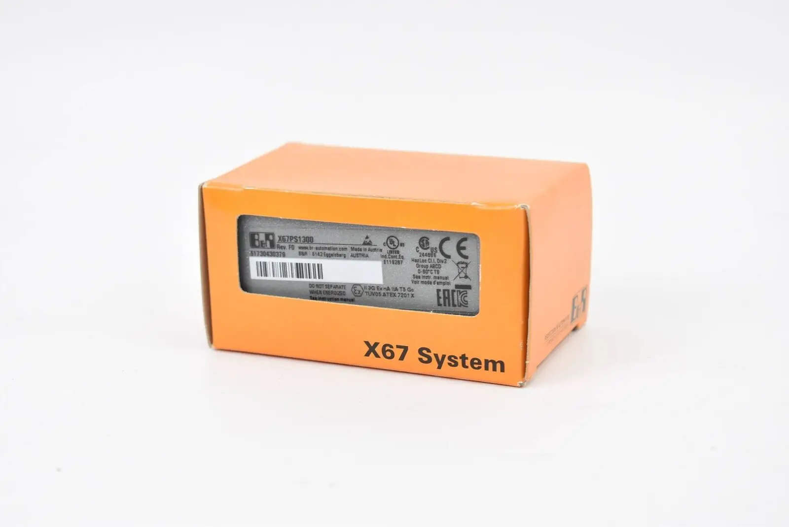 

B&R automation System Supplymodul 24VDC X67 PS 1300 ( X67PS1300 )