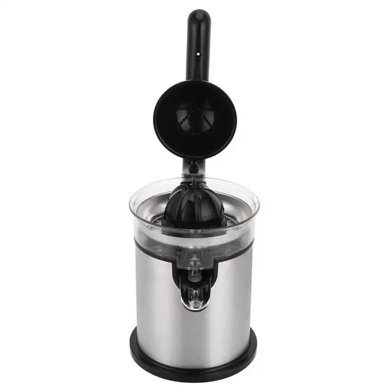 Separatore di succo di scorie 220V/300W spremiagrumi elettrico di grande calibro per uso domestico, macchina per succo di frutta all'arancia al limone, macchina per succhi