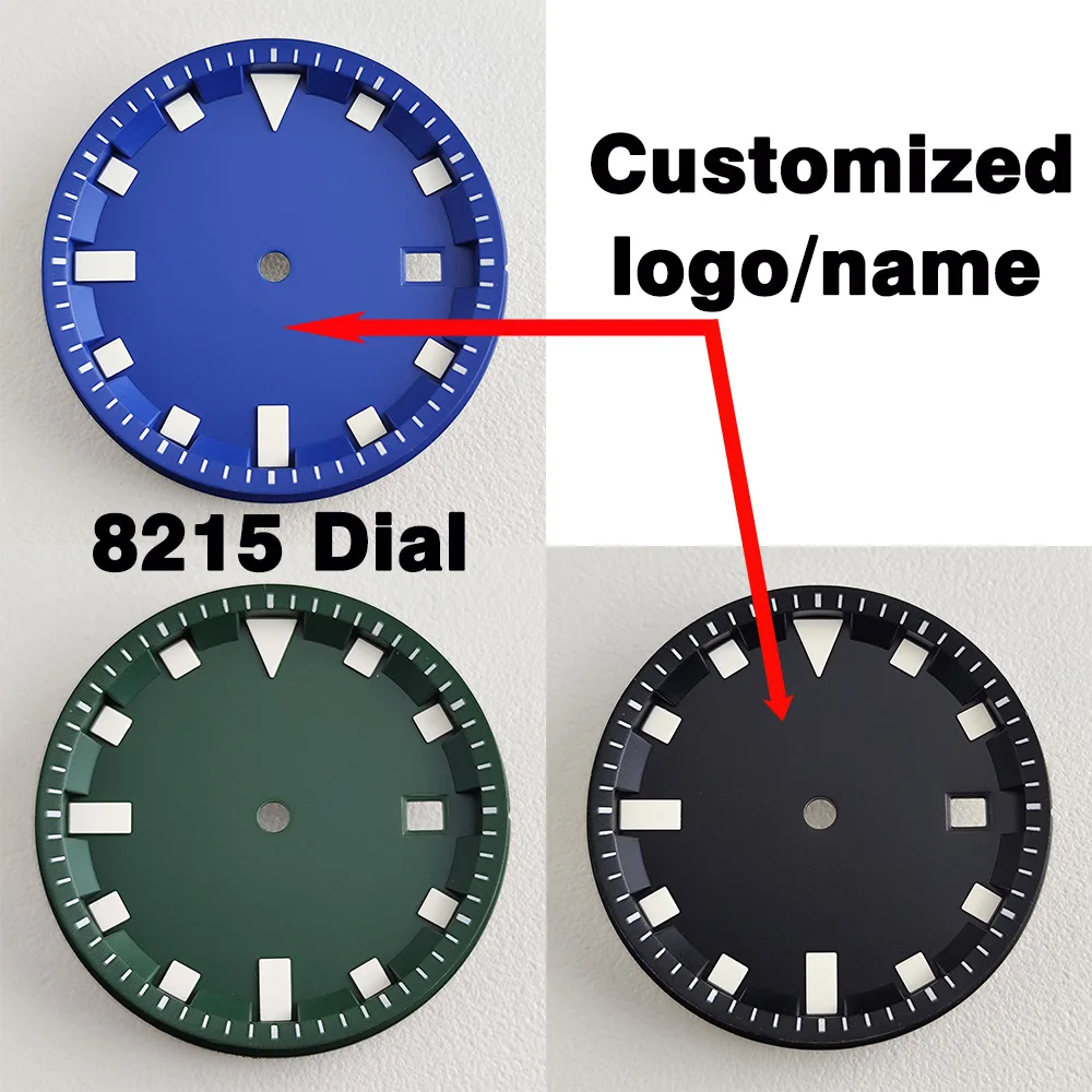 

Циферблат часов 8215, 30,8 мм, совместимый с корпусом 8215, аксессуары для часов с указателем 8215, циферблат 8215
