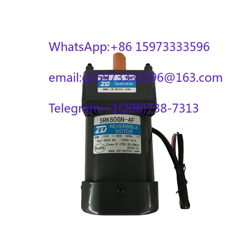 5RK60GN-AF-5GN 18K Special 110V 60W Damping Deceleration Motor for Electric Lock Unlocks Reversible Motor