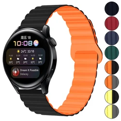 Banda magnética para HUAWEI RELÓGIO GT 3 2 Pro GT2e Pulseira Pulseira de Silicone para HUAWEI GT3 Pro GT Corredor Smartwatch Pulseira 20 22mm