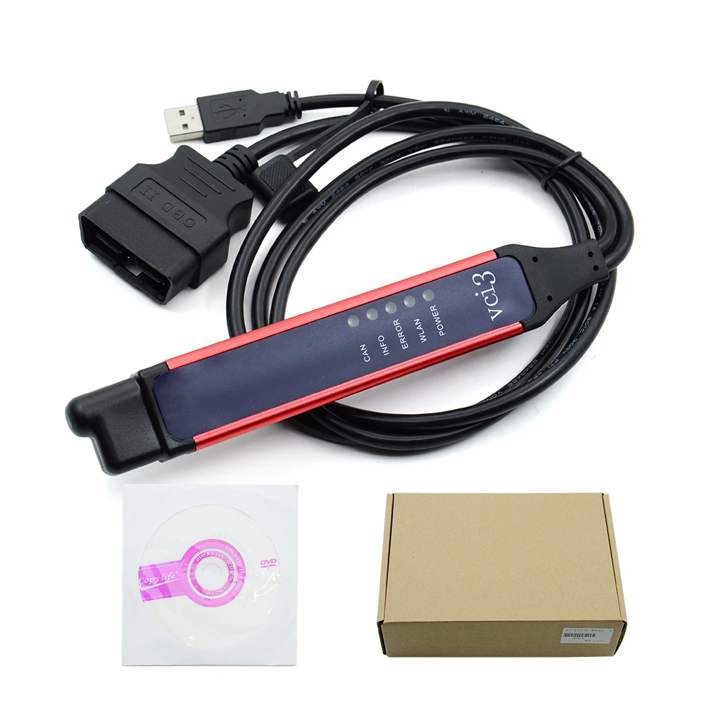 VCI3 Truck Diagnostic OBDII Scanner for Scania Diagnosis Tester