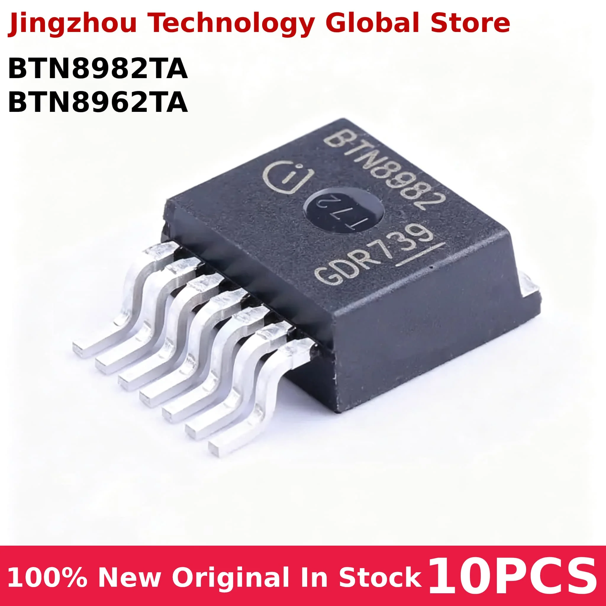 100% New 10PCS BTN8982 BTN8962 BTN8982TA BTN8962TA TO263-7 Chip Wholesale