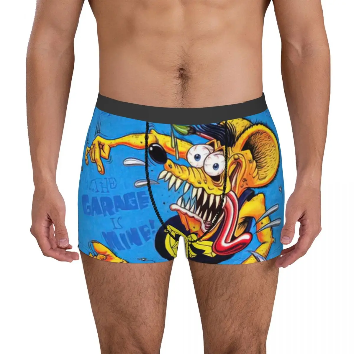 

The Rat Fink Underpants Cotton Panties Men's Underwear Ventilate Shorts