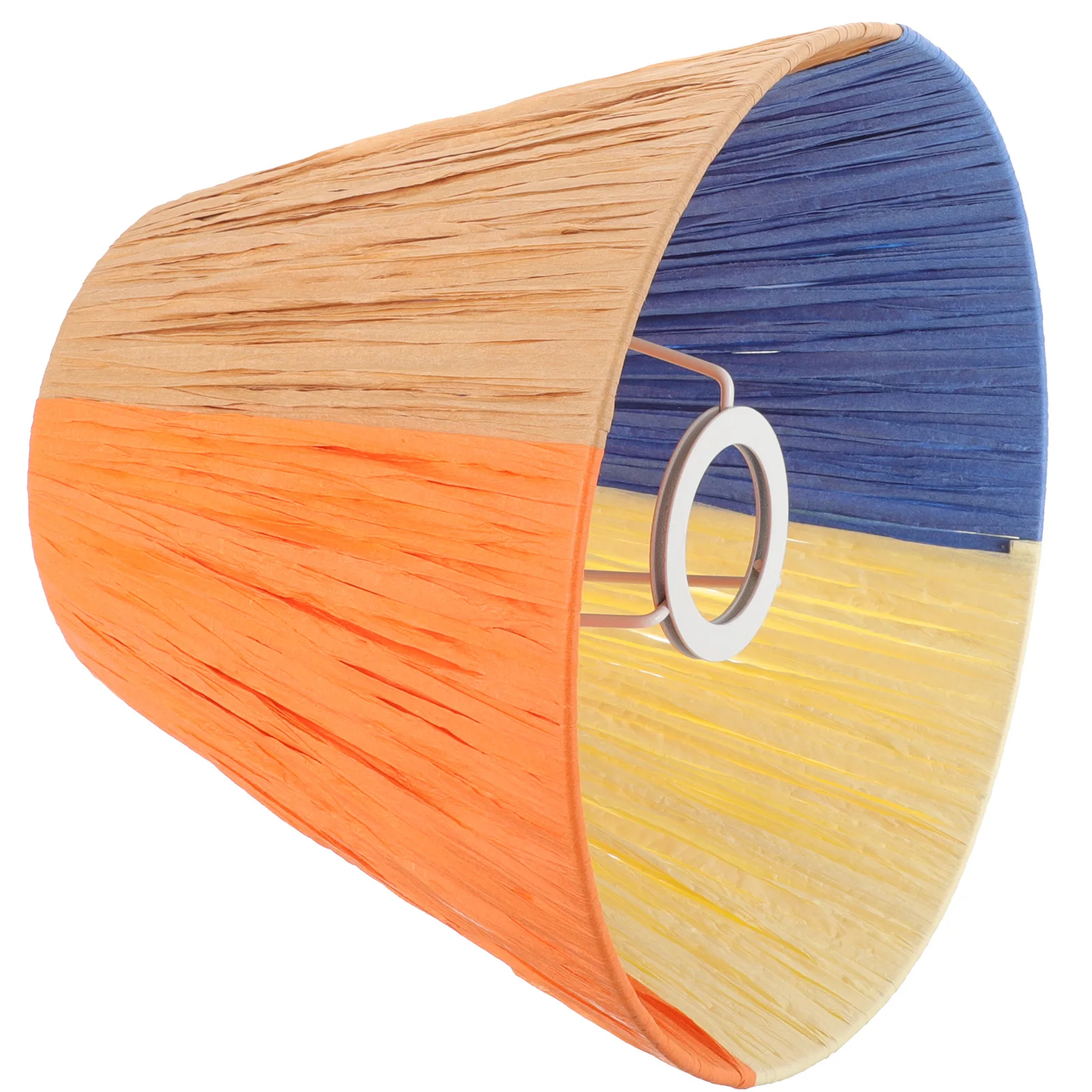 

Плиссированный бумажный абажур, замена для настольной напольной настольной лампы, светильник, деревенский абажур, домашний декор, современный фермерский дом