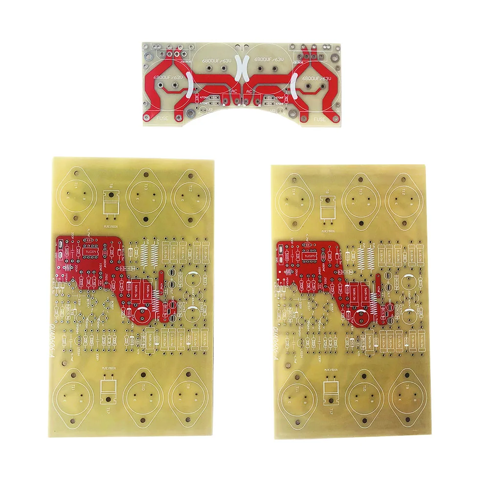 Nvarcher QUAD606 gold seal version power board and  amplifier PCBs 