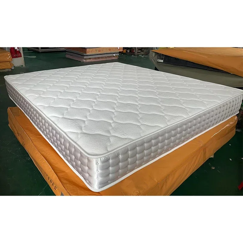 High Quality Wholesale Knitted Fabric Pocket Spring Mattress 5 Star Hotel Home Bedroom Bed Twin Modern Luxury King Size 