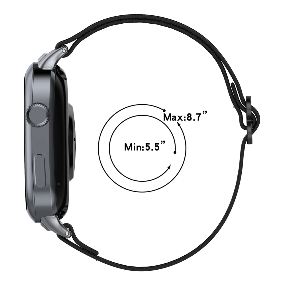 Ремешок для часов Huawei Watch D2, плетеный эластичный спортивный мягкий ремешок для наручных часов, эластичный вязаный ремешок (без предупреждения на подушку безопасности)