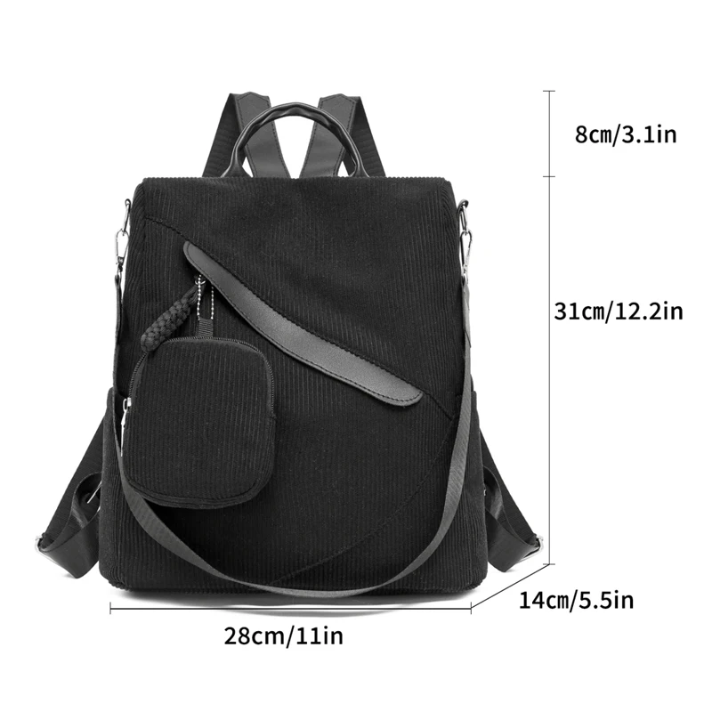 [حقيبة ظهر متينة للسفر] حزام كتف قابل للتعديل، حقيبة ظهر للتخييم والمشي لمسافات طويلة في الهواء الطلق، هدية مثالية