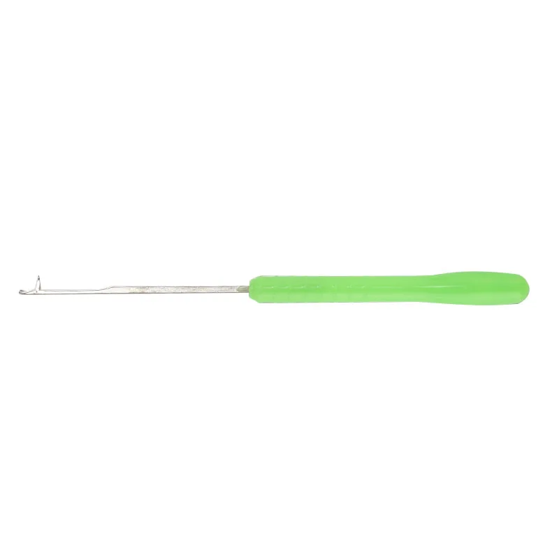 Fishing Boilie Drill NeedlesGreen Stainless Steel Baiting Needle Tool Carp Rigs Splicing Making Tools Rigs Loading Tools