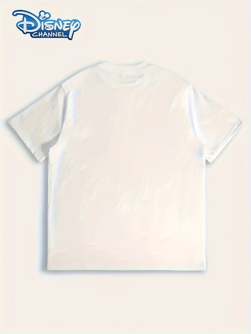 T-shirt da donna con motivo cartoon classico personaggio animato Disney - Top casual a maniche corte con simpatico design con stampa di cartoni animati