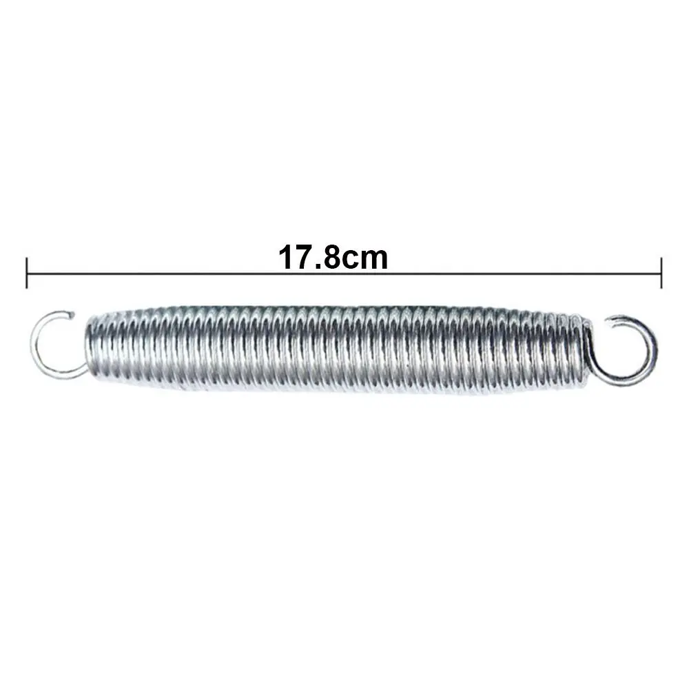 Heavy Duty Professional Stainless Steel Replacement Trampoline Springs Pull T-Hook Children`S Jumping Bed Stretching Spring