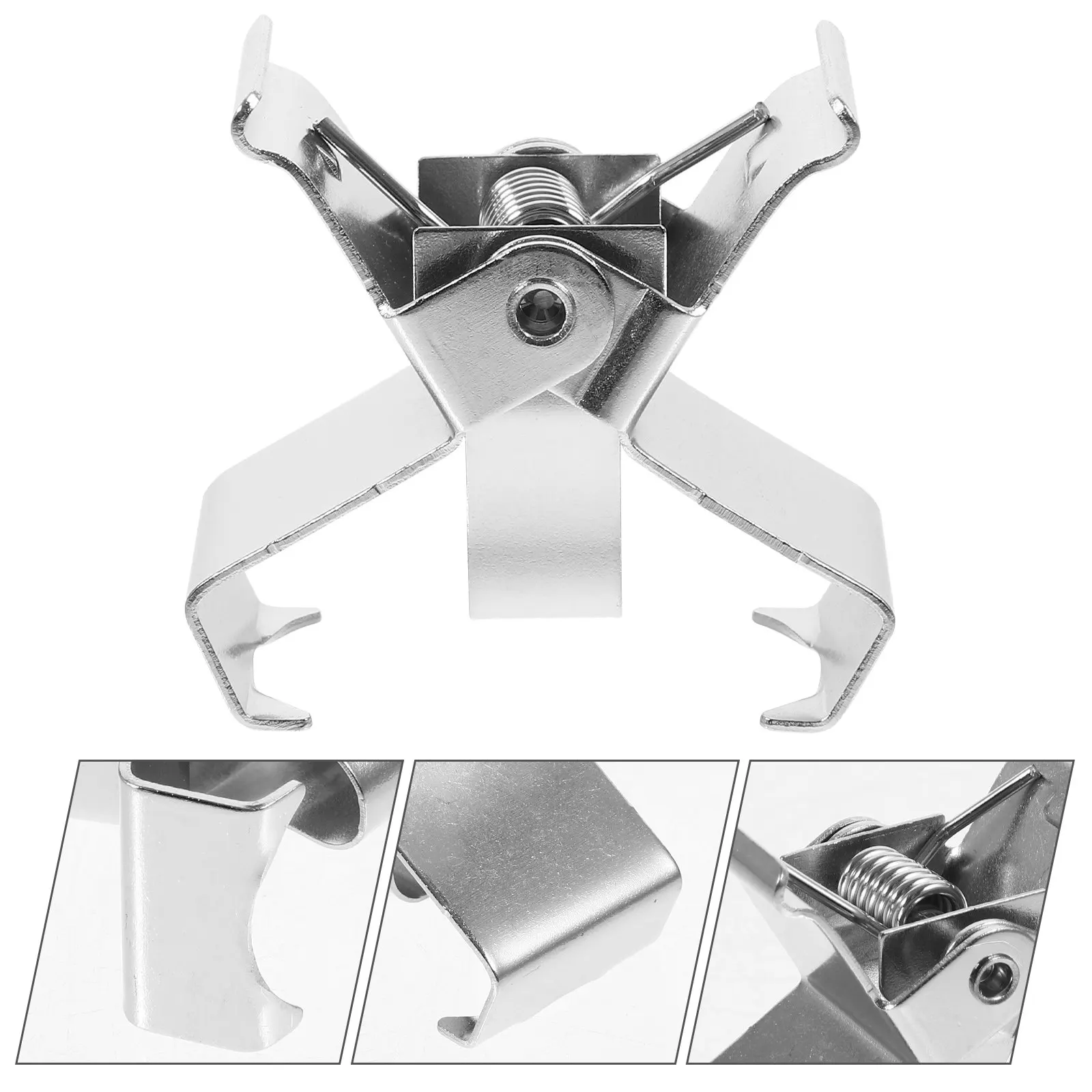 2Pcs Stainless Steel Frame Separating Clips Oil Canvas Clips Metal Wet Canvas Carrier for Oil Painting Studio Art Class Supplies