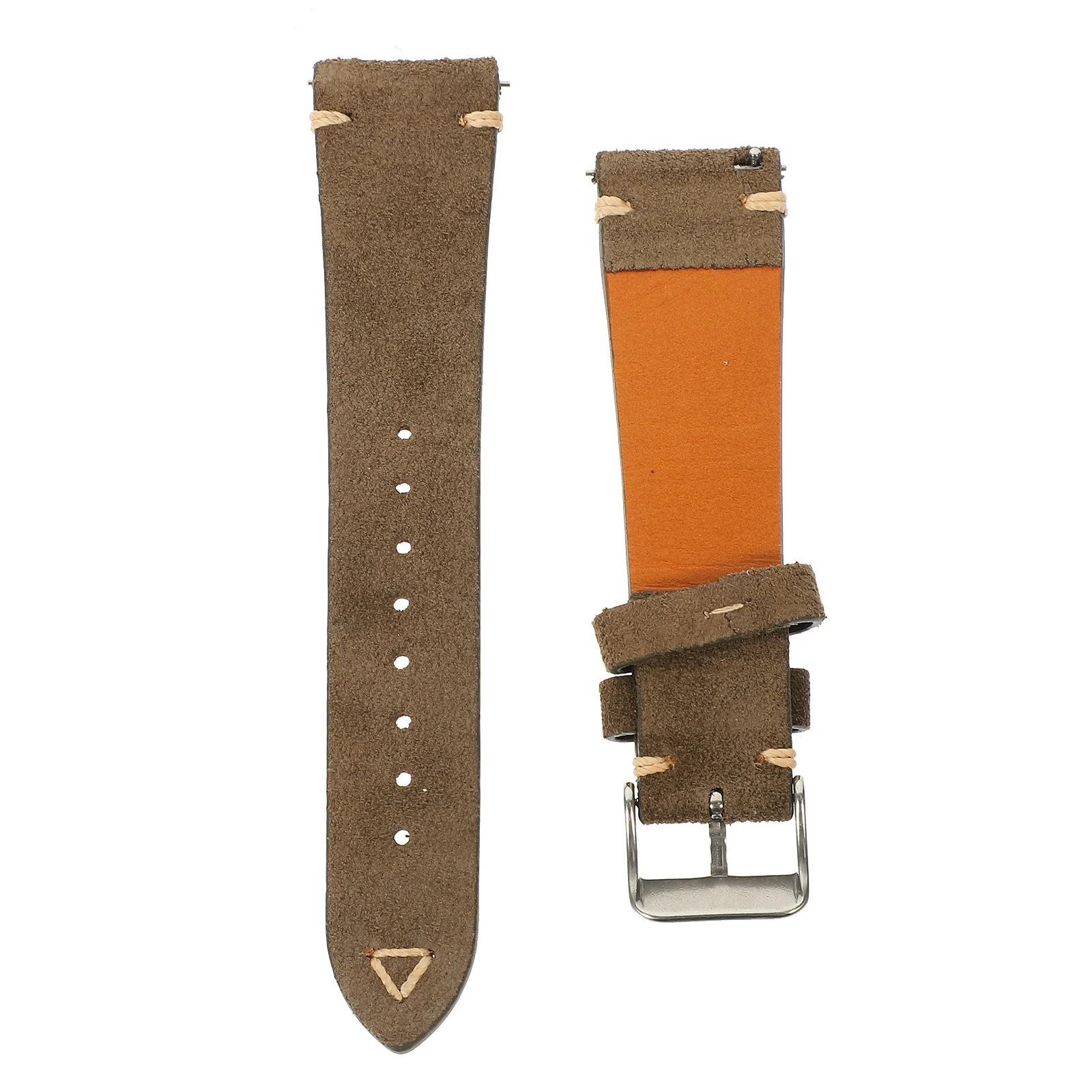 

Eye-Catching Cowhide Watchband Men Strap Adjustable Replacement Retro Classic Style Gift Idea Watch Strap