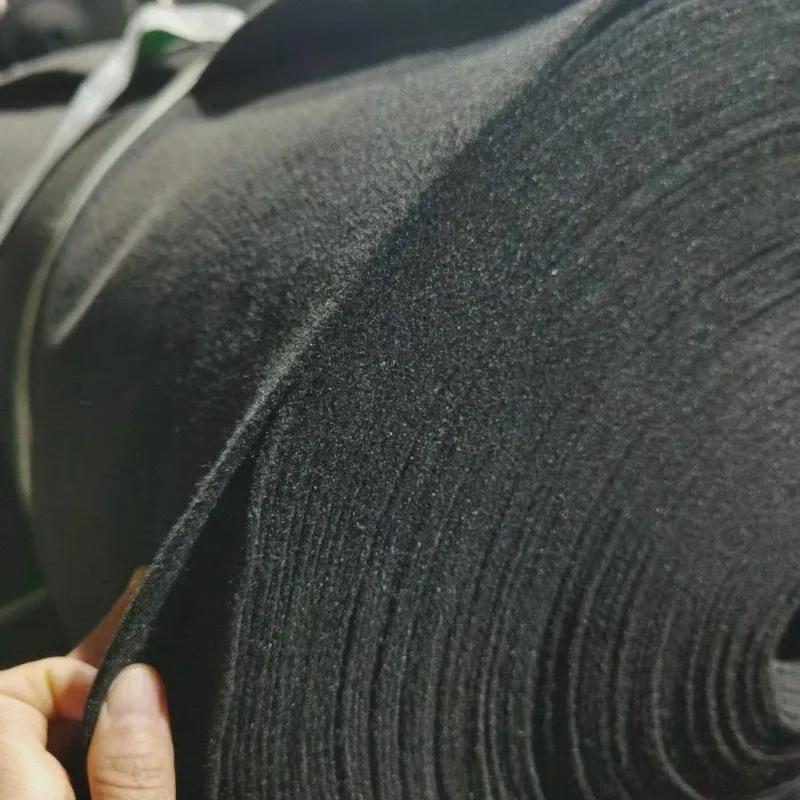 Insulation Pre Oxidized Carbon Fiber Fireproof Felt Heat Resistance Flame Retardant Non Prickly