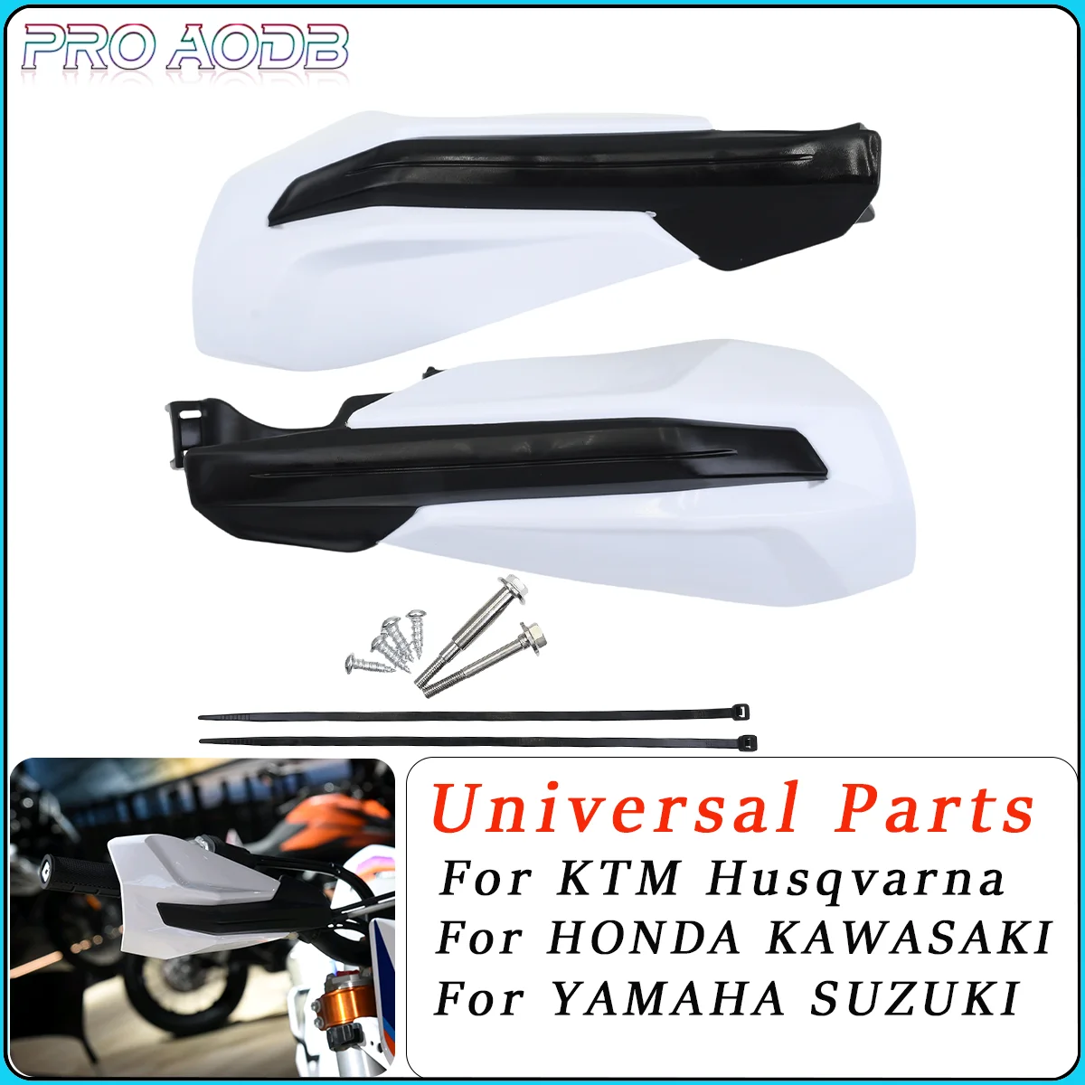 

Dirt Bike Handguard Handlebar Protection Handle Hand Guards Protector For YAMAHA HONDA KAWASAKI YZ YZF CR CRF KX KLX Husqvarna