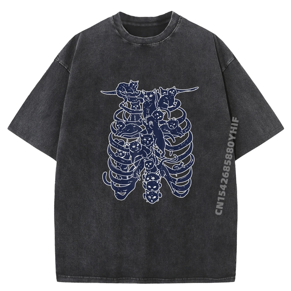 

Жуткая футболка на День Благодарения с графическим рисунком, мужская уличная футболка с принтом, забавная футболка, мужская модная стираная одежда