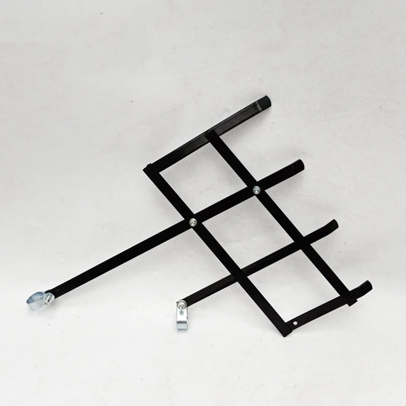 A23T Brush Cutter Parts, Lawn Mower Grass Cutter Blade, Multi-Function Weeder Harvester for Orchard Garden Farm, Iron Black