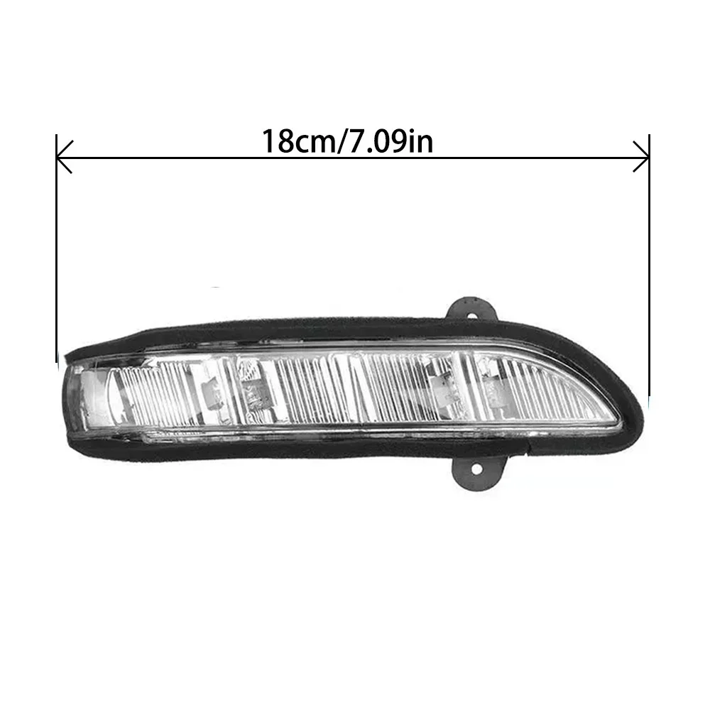 Pair Left&Right Rearview Mirro For Mercedes-Benz W211 W221 W216 W219 2007-2011 E320 E350 E550 E63 Reverse mirror edge light