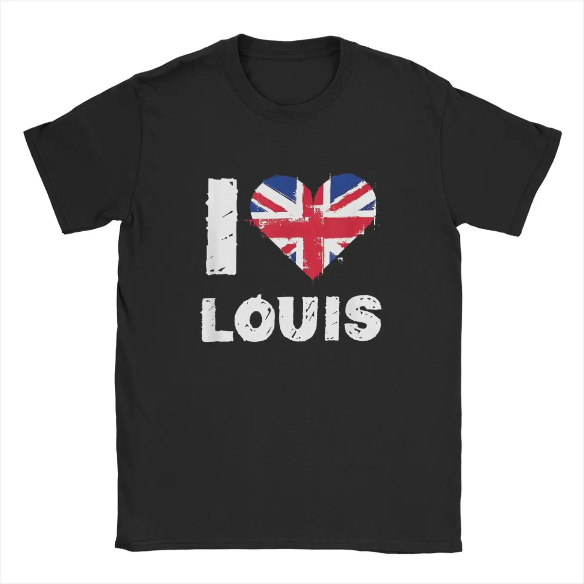 I Love Louis Faith Men's Louis T Shirt Tomlinsons Vintage Tees Short Sleeve O Neck T-Shirt 100% Cotton Plus Size merchandise