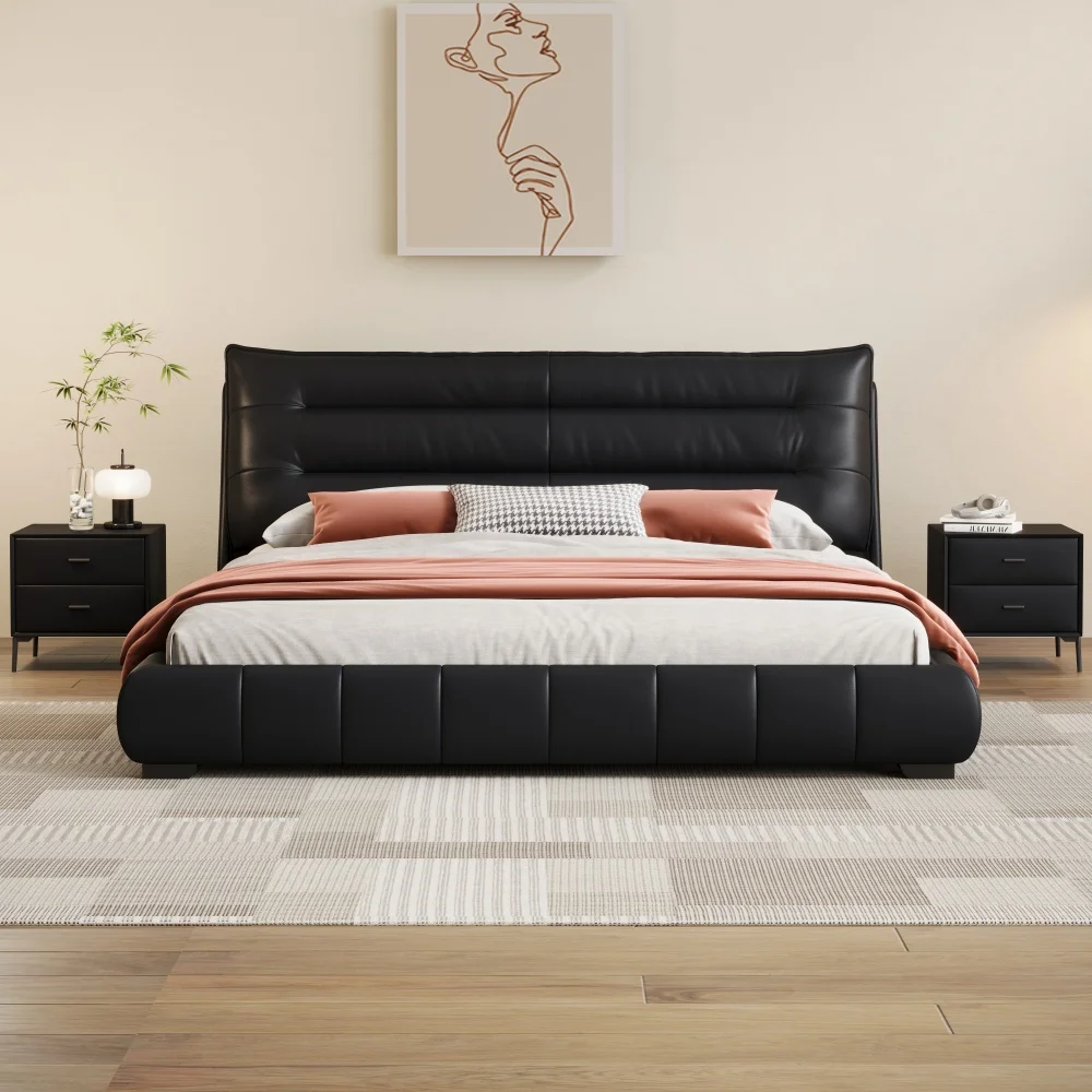 

Лидер продаж, высококачественный современный мягкий комплект мебели для спальни с местом для хранения, двуспальная кровать