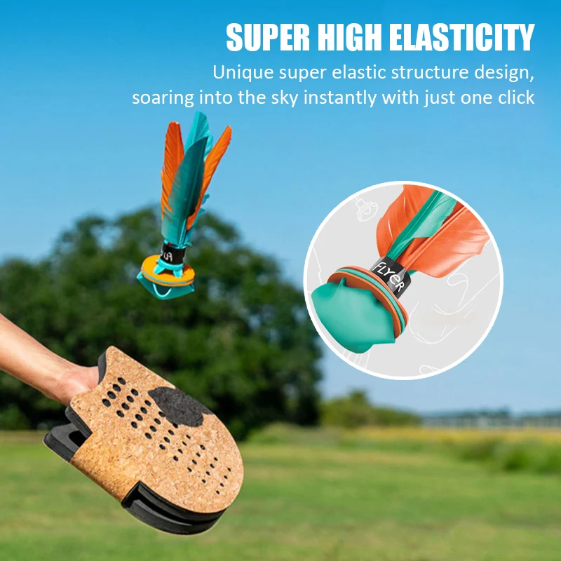 Beach Paddle Ball Badminton Game High Elasticity Feather Shuttlecock Outdoor Camping Racket Parent-child Interactive Toys