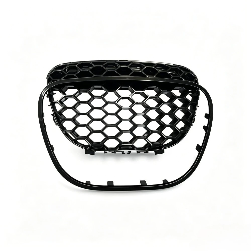 Racing Grills For Seat Ibiza Typ 6L Cordoba 2002-2009 Car Front Bumper Grille Central Grill Mesh Honeycomb Replacement