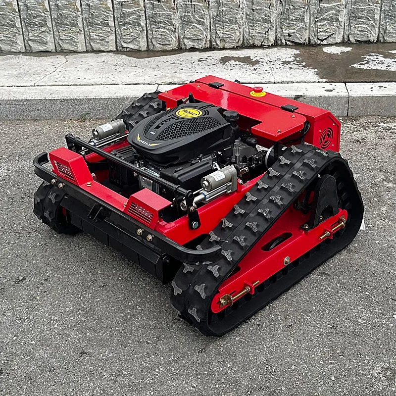 Anpassbarer ferngesteuerter Rasenmäher mit Rädern, automatischer Rasenmäher, ferngesteuerter Motorrasenmäher