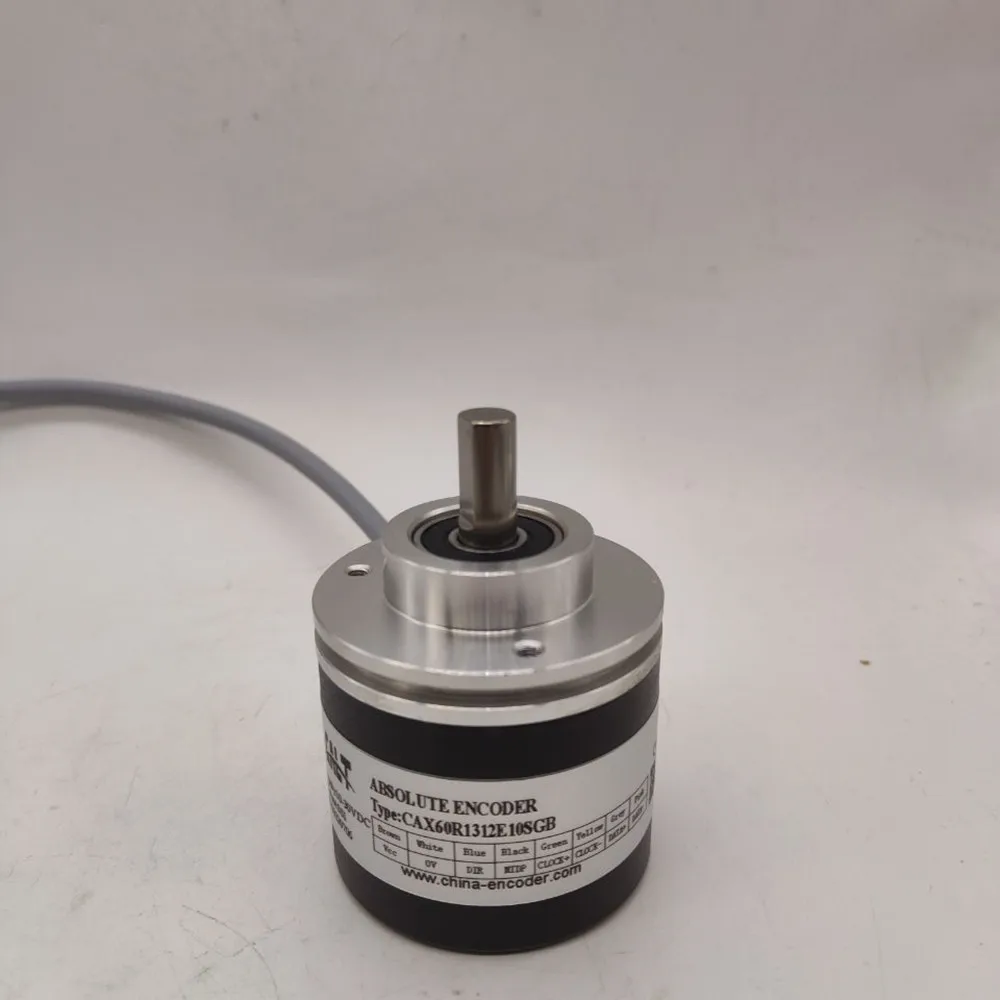 CALT Digitale SSI Grijs Code 13bit Multi Turn Absolute Rotary Encoder 10mm As 10-30V DC