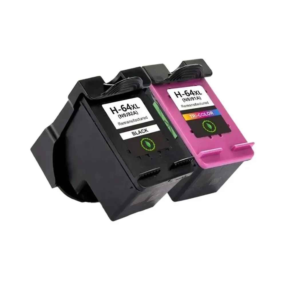 

64 XL 64XL Премиум восстановленный цветной струйный картридж для HP64 для принтера HP ENVY Photo 6220 6222 7120 7130 7100 7800