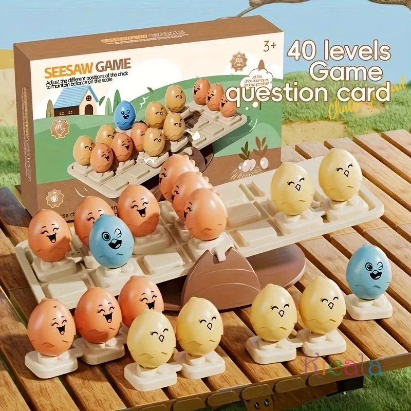 Leuke Kip Balans Bordspel Tellen Leuke Wiskundespellen Kinderen En Familie Entertainment Puzzelspel STEM Leren Speelgoed