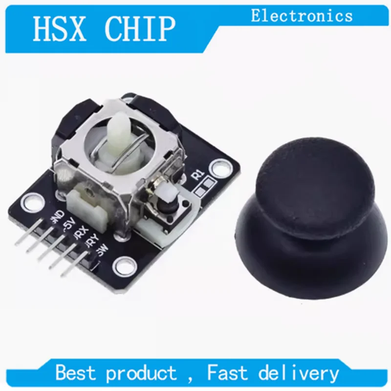 Dual-axis XY Joystick Module Higher Quality PS2 Joystick Control Lever Sensor For Arduino