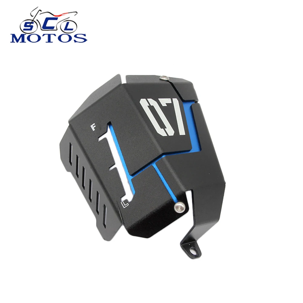 

Sclmotos- MT07 FZ07 Motorcycle Coolant Recovery Tank Shielding Cover For Yamaha MT-07 FZ-07 MT 07 FZ 07 2014 2015 2016 2017