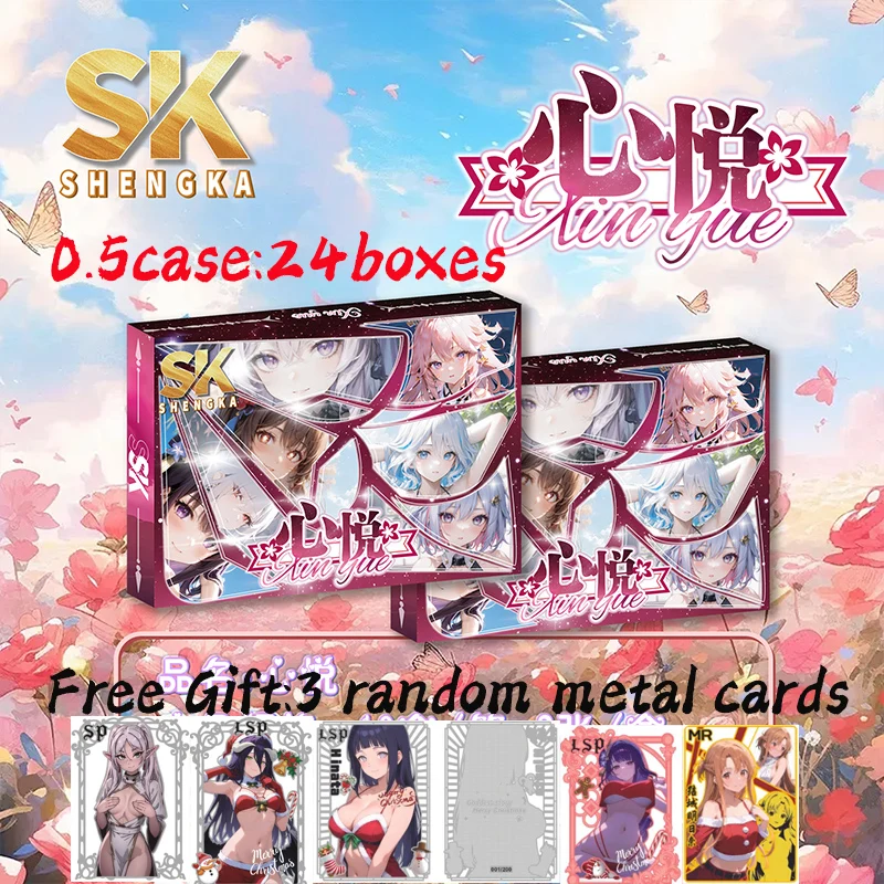 2025 Newest SK XINYUE A6 Size Goddess Collection Card Hobby Game Card Waifu Box Doujin Booster Box Spicy Art Card Toy Gifts