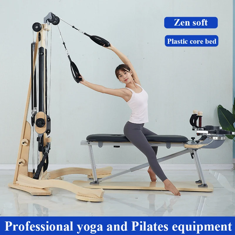 Pilates Equipment, High-End Fitness Yoga Studio, Shaping Gyrator, Core Bed, Cadillac Ladder, Bucket, Stable Step Chair Correcto