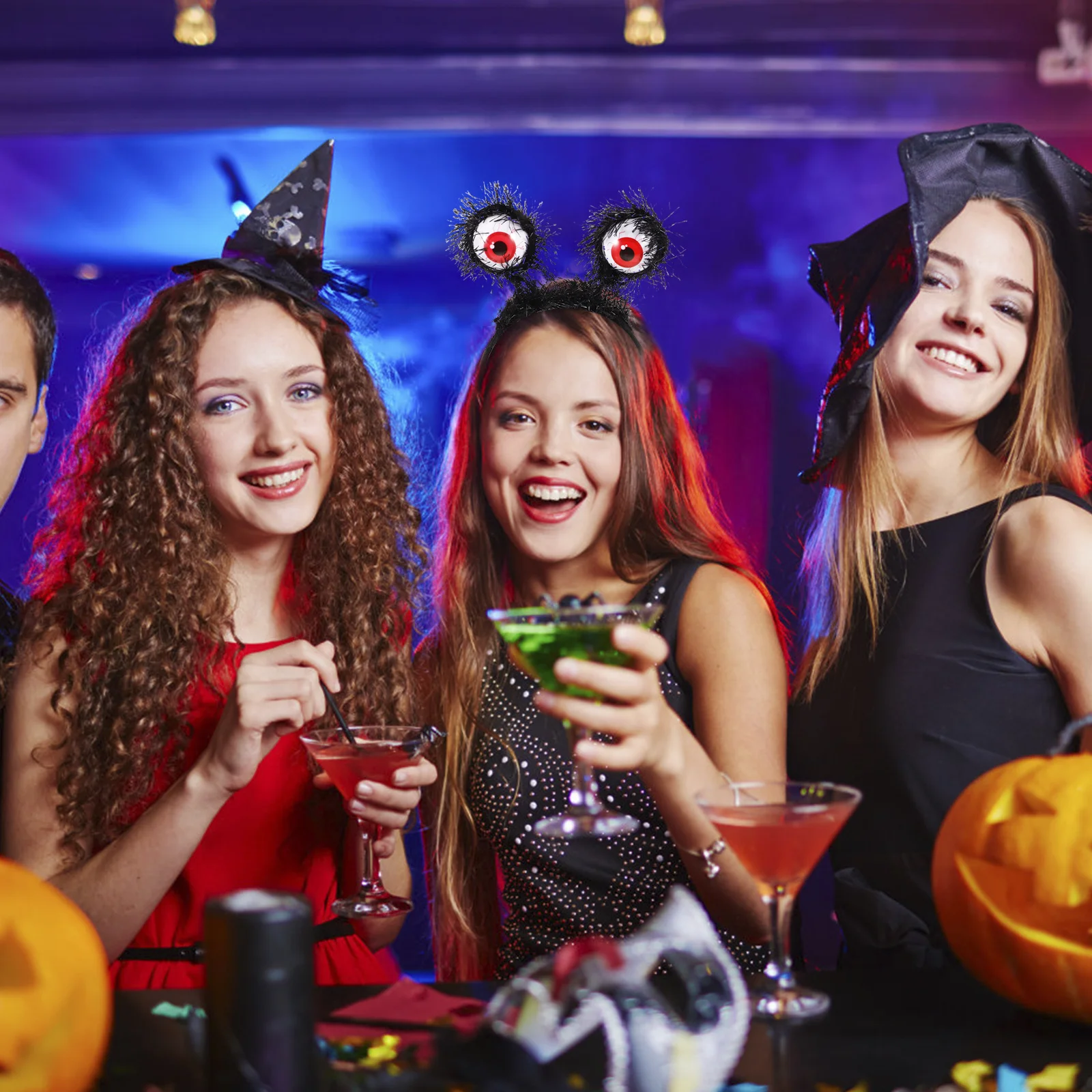 

Halloween Eyeball Headband Spooky Hair Hoop For Costume Party Cosplay Accessories Halloween Headdress Prop Decor