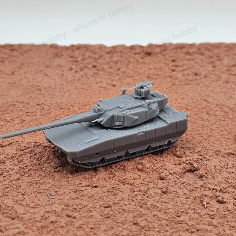 5PCS Miniature Type 100 Primary Battle Tank 1/144 Scale Resin Model Simulation Combat Tracked Tanks for Diorama Scene Creation