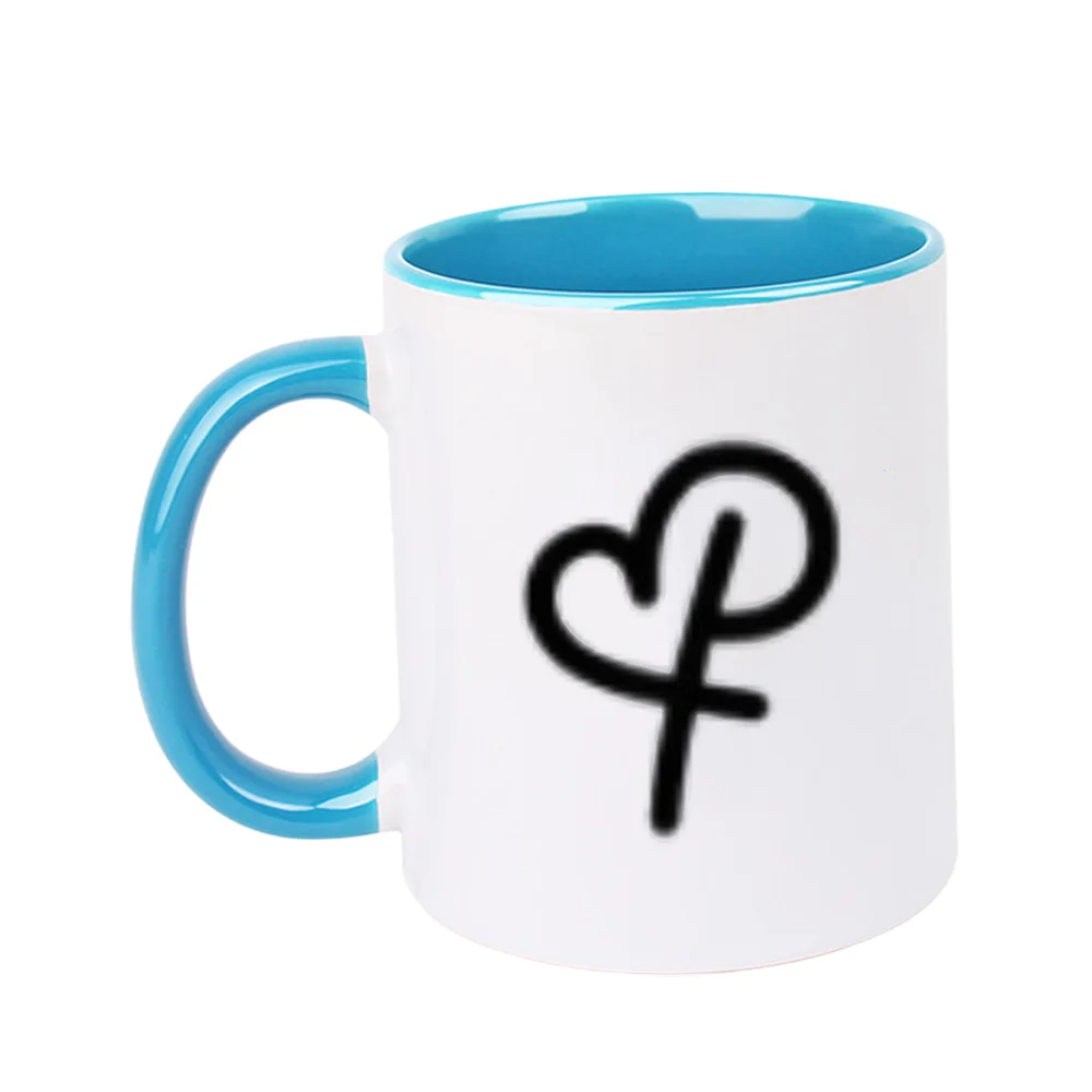 11oz Ceramic Coffee Mug with Heart and Female Symbol Design Perfect for Valentine's Day Birthday Mother’s Day Home Use and Holid