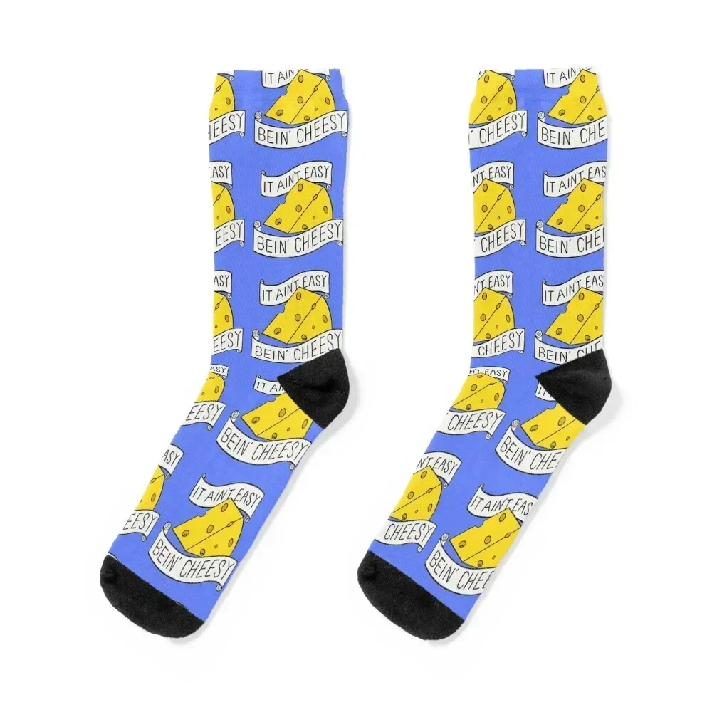 

It ain't easy bein' cheesy Socks funny gifts compression FASHION anti-slip Socks For Girls Men's