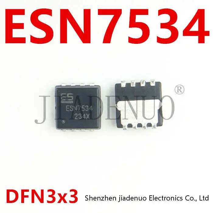 (5-10pcs)100% New ESN7534 DFN3X3 FET chipset